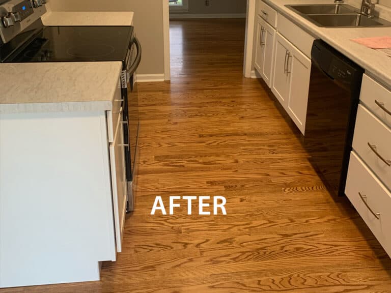 A photo of after Knott's property restoration service - water damage restoration. 
